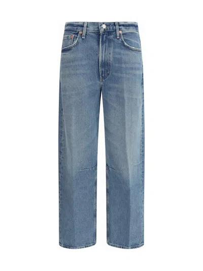 Agolde Indigo 90's Jeans In Blue