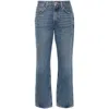 Agolde Lana Rigid Mid-rise Straight-leg Jeans