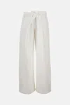 Agolde Wide Jeans Vana Fold White