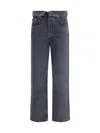 Agolde Echo Jeans In Grey Zefiro In Gray