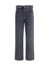 Agolde Echo Jeans In Grey Zefiro In Gray