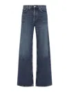 Agolde Arc Flared-leg Jeans In Blue
