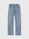 Agolde Sky Blue 90 Jeans In Blue