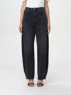 Agolde Luna Pieced Jeans In Possess In Black