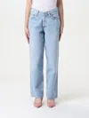Agolde Jeans  Woman Color Blue In Blue