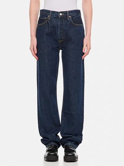 Agolde Indigo 90's Pinch Waist Jeans In Blue
