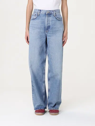 Agolde Jeans  Woman Color Blue