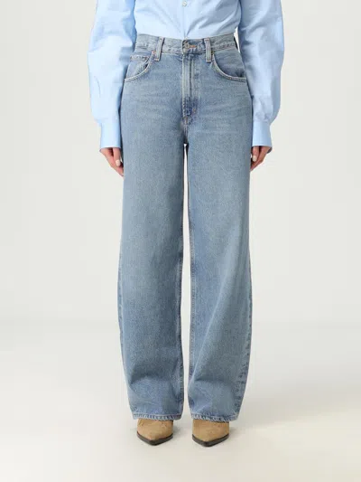 Agolde Jeans  Woman Color Blue