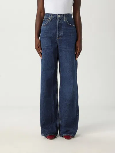 Agolde Jeans  Woman Color Blue