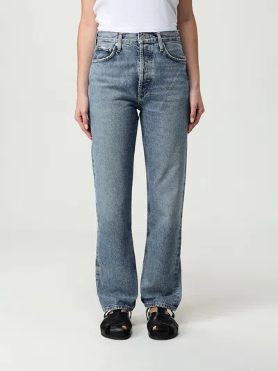 Agolde Jeans  Woman Color Blue
