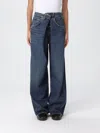 Agolde Jeans  Woman Color Blue In Blue