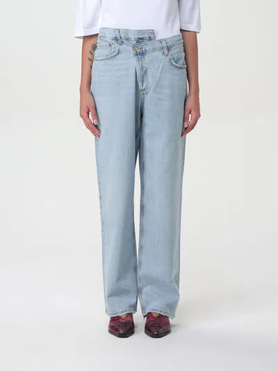 Agolde Jeans  Woman Color Blue In Blau