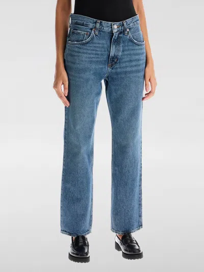 Agolde Jeans  Woman Color Blue In Blau
