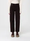 Agolde Jeans  Woman Color Brown In Multi