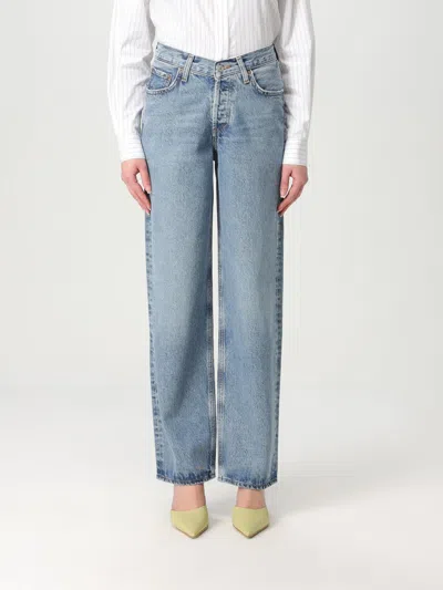 Agolde Jeans  Woman Color Denim