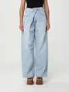 Agolde Jeans  Woman Color Denim In Blue