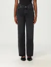 Agolde Blue Jeans With High Waist And Logo Patch On The Rear