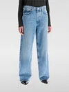 Agolde V-waist High Rise Baggy Jeans In Fairway In Denim