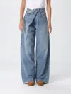 Agolde Franka Pleat Baggy In Blue