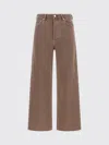 Agolde Jeans  Woman Color Grey In Brown