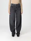Agolde Jeans  Woman Color Grey In Gray