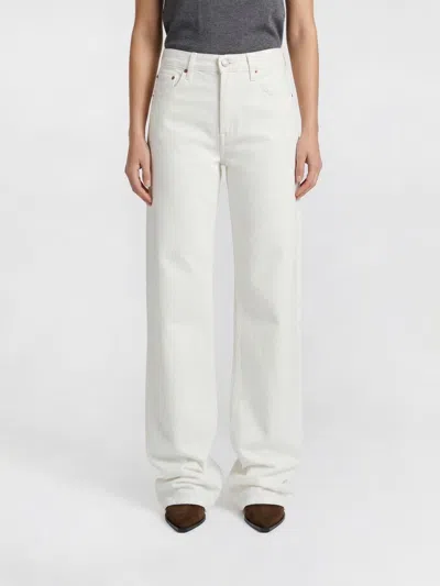 Agolde Jeans Woman  In White