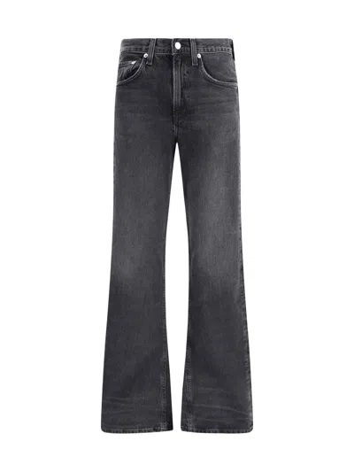 Agolde Kick Boot In Obscure In Gray