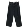 Agolde Denim Wide-leg Jeans In Black