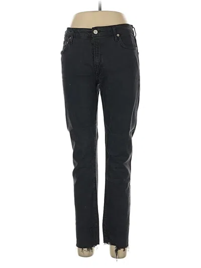 Pre-owned Agolde Jeans In Black