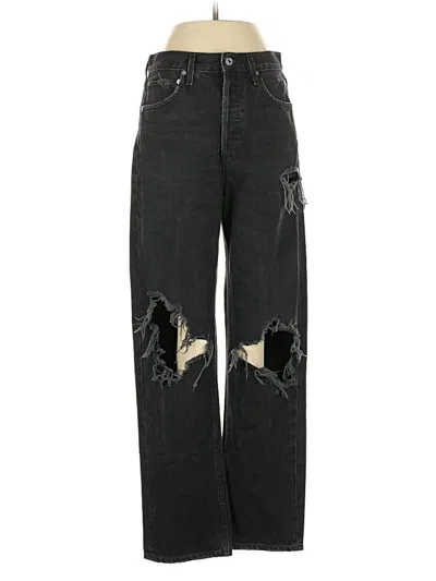 Pre-owned Agolde Jeans In Black
