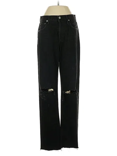Pre-owned Agolde Jeans In Black