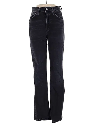 Pre-owned Agolde Jeans In Black