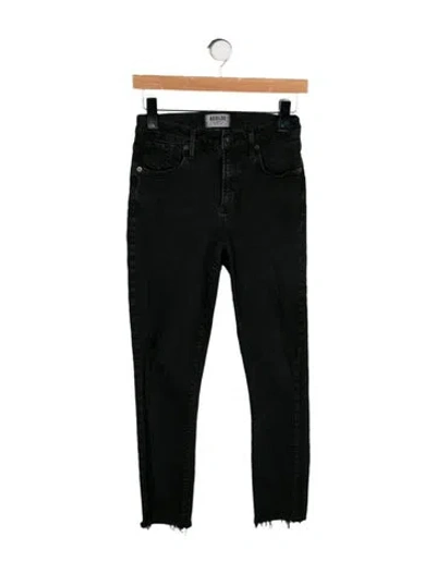 Pre-owned Agolde Jeans In Black