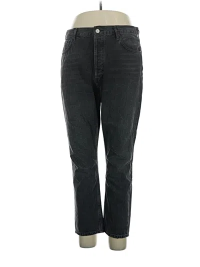 Pre-owned Agolde Jeans In Black