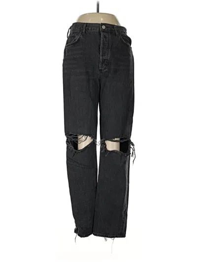 Pre-owned Agolde Jeans In Black