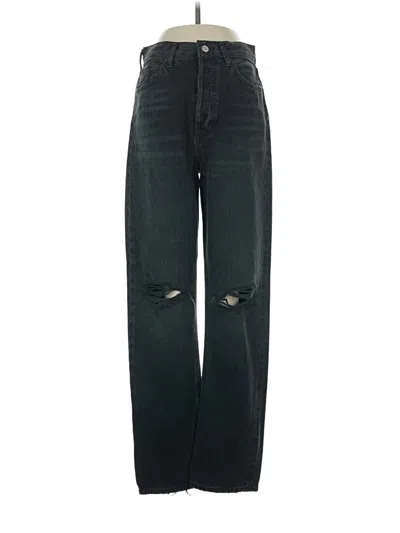 Pre-owned Agolde Jeans In Black