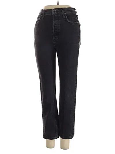 Pre-owned Agolde Jeans In Black
