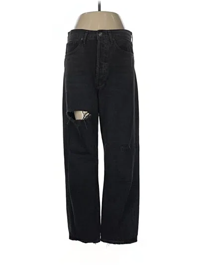 Pre-owned Agolde Jeans In Black