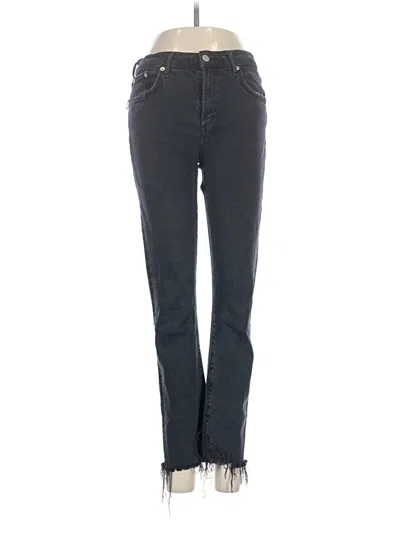 Pre-owned Agolde Jeans In Black