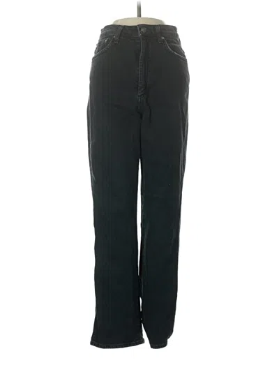 Pre-owned Agolde Jeans In Black