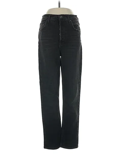 Pre-owned Agolde Jeans In Black
