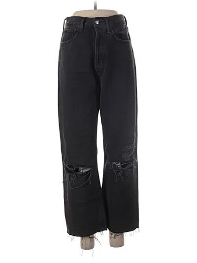 Pre-owned Agolde Jeans In Black
