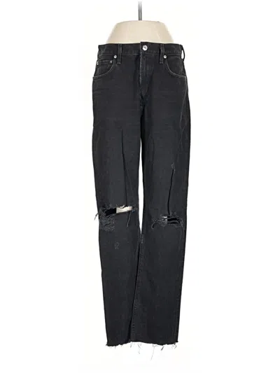 Pre-owned Agolde Jeans In Black