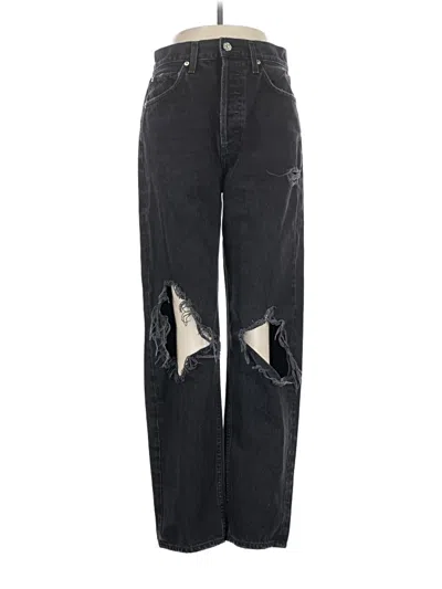 Pre-owned Agolde Jeans In Black
