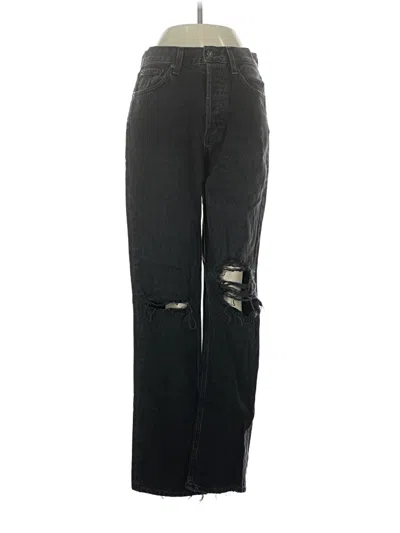 Pre-owned Agolde Jeans In Black