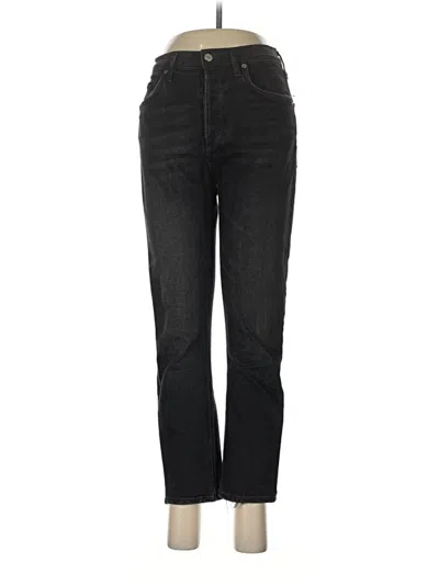 Pre-owned Agolde Jeans In Black