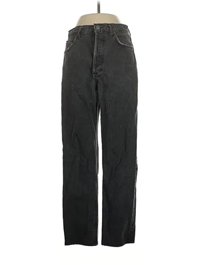 Pre-owned Agolde Jeans In Black