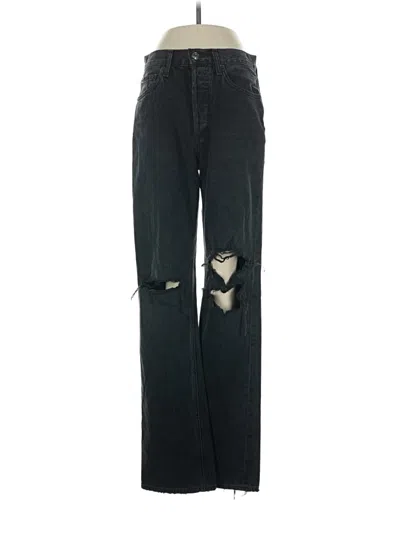 Pre-owned Agolde Jeans In Black