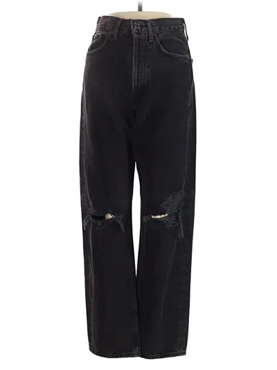Pre-owned Agolde Jeans In Black