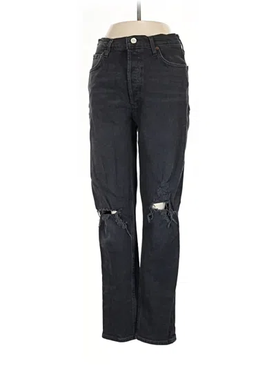 Pre-owned Agolde Jeans In Black